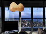 Двухместный люкс Club Lounge Access с террасой Residential с видом на город