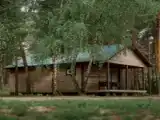 Шале с красивым видом из окна