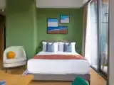 Двухместная студия-люкс с кухней с террасой Penthouse