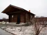 Трёхместный коттедж с красивым видом из окна