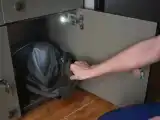 Кровать в общем номере (мужской номер) с видом на внутренний двор