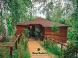 Семейная вилла с балконом и с видом на сад