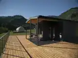 Двухместный коттедж Эконом с балконом и с видом на реку
