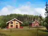 Шестиместный коттедж Luxury с красивым видом из окна