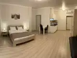 Студия Premium с балконом и с красивым видом из окна