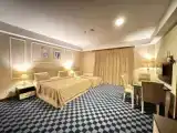 Трёхместный номер Deluxe с балконом и с видом на море