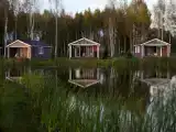 Четырёхместный Глэмпинг с видом на озеро