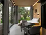 Двухместный Дом Зазеркалье с красивым видом из окна