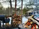 Коттедж с красивым видом из окна