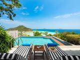 Двухместный Hillside Pool Вилла с видом на океан