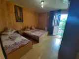 Трёхместный коттедж с балконом и с красивым видом из окна