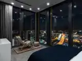 Люкс с панорамной ванной 43 этаж с 2 комнатами