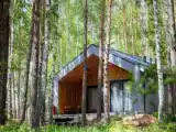 Четырёхместный номер Стандарт с балконом и с красивым видом из окна