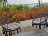 Коттедж с балконом и с красивым видом из окна