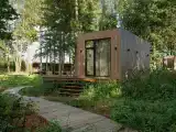 Двухместный Дом Стрекозы с видом на реку