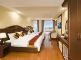 Семейный люкс с балконом и с видом на море