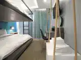 Четырёхместный номер Стандарт с видом на город