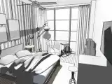 Двухместный номер Эконом с видом на гавань