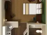 Двухместная студия