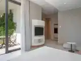 Двухместный номер Deluxe с террасой с частичным видом на море
