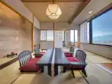 Japanese-Style Room (Futon Beds) with Hot Spring Panoramic Bath West Wing