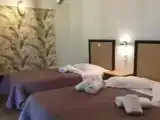 Трёхместная студия с видом на сад