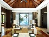 Четырёхместная вилла с бассейном с 2 комнатами oceanfront