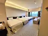 Четырёхместный номер Top Floor Стандарт with panoramic view of garden