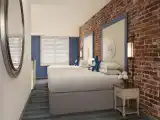 Четырёхместный номер с видом на город