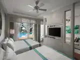 Четырёхместный люкс Luxury Pool Ground Floor