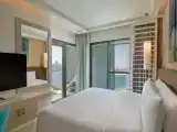 Двухместные апартаменты Premium c 1 комнатой с балконом и с видом на море
