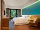 Двухместный номер с ванной Deluxe Premier с балконом и с видом на сад