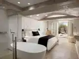 Двухместный Открытая гидромассажная ванна полулюкс
