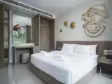 Номер Family с видом на бассейн
