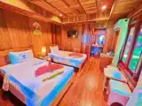 Двухместное Bungalow Wooden Cottage с видом на море