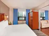 Двухместный Penthouse c 1 комнатой с видом на город
