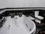Двухместный люкс с джакузи с балконом и с видом на город
