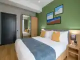 Двухместный люкс с кухней Deluxe c 1 комнатой с балконом