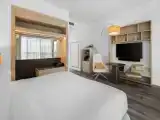 Двухместный номер с балконом и с видом на город