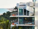 Двухместный люкс Bungalow Penthouse Corner двухуровневый c 1 комнатой с балконом и oceanfront