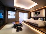 Люкс Mt. Yufu views Luxury with a semi-open-air bath