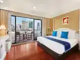 Двухместный номер Deluxe с балконом и с видом на озеро