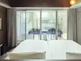 Двухместный номер с террасой с видом на сад