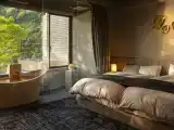 Двухместный номер Kouryoku Happy Green (Private Hot Spring Half Open-Air Bath)