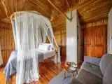 Двухместный Wood House с ванной с видом на море