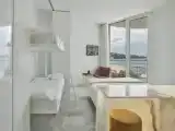 Четырёхместный номер с частичным видом на море