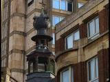 a Church Spire Lost Amongst Modern Architecture a Church Spire Lost Amongst Modern Architecture