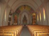 Saas-Grund - Eglise proissiale - l'intérieur Saas-Grund - Eglise proissiale - l'intérieur