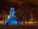 Valotaideteos Oulun linna Valotaideteos Oulun linna