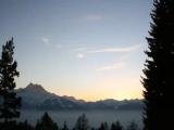 Sunset in Villars-sur-Ollon